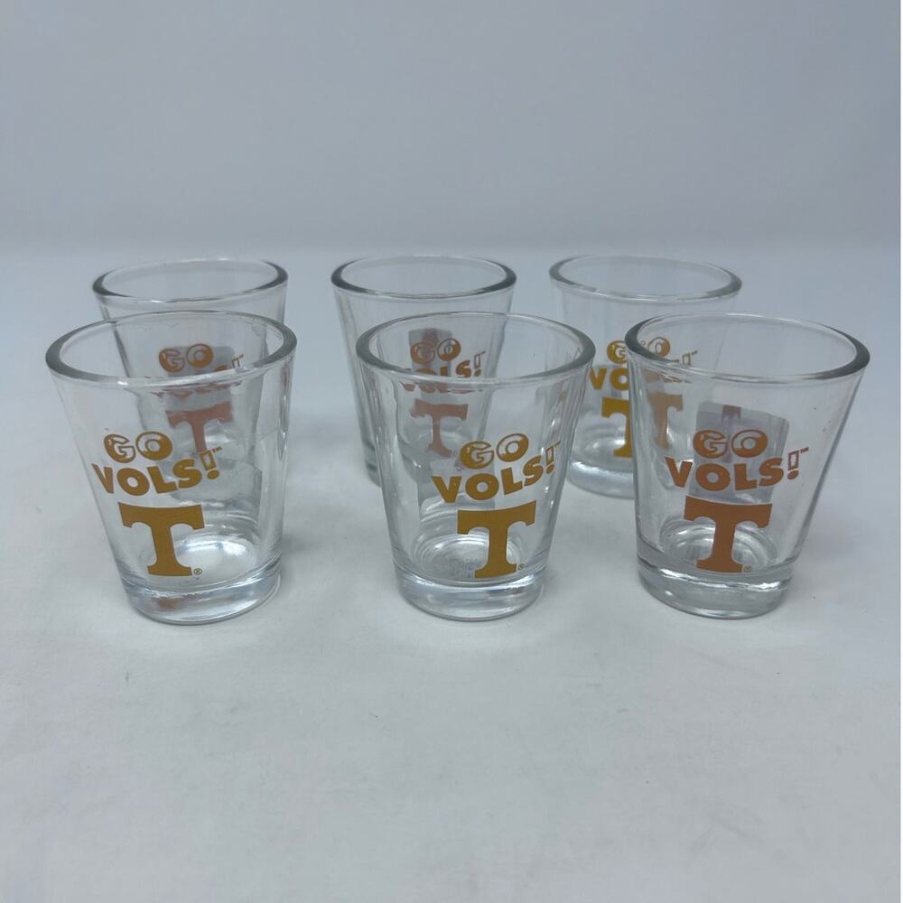 Infinity Product Group Tennessee‎ Volunteers Orange Go Vols Six Shot Glasses